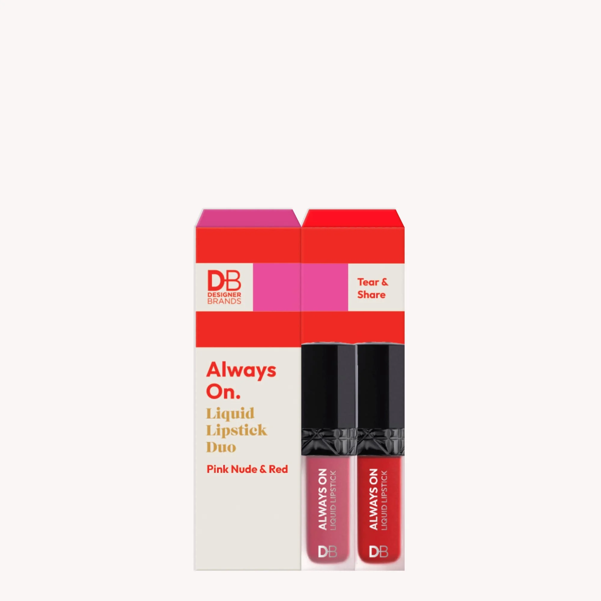 Always On Liquid Lipstick Duo | DB Cosmetics