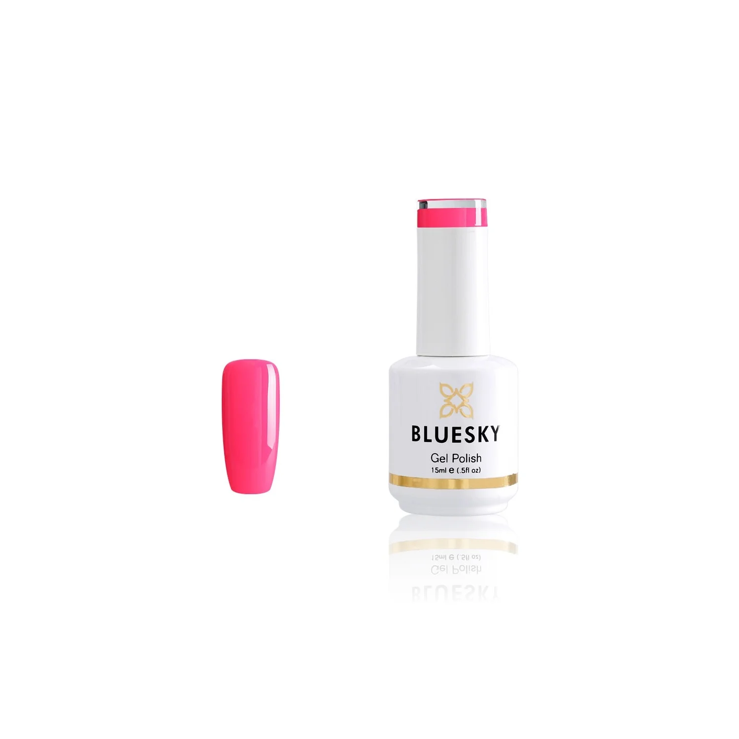 Bluesky80519 Hot Pop Pink Gel Nail Polish 15ml