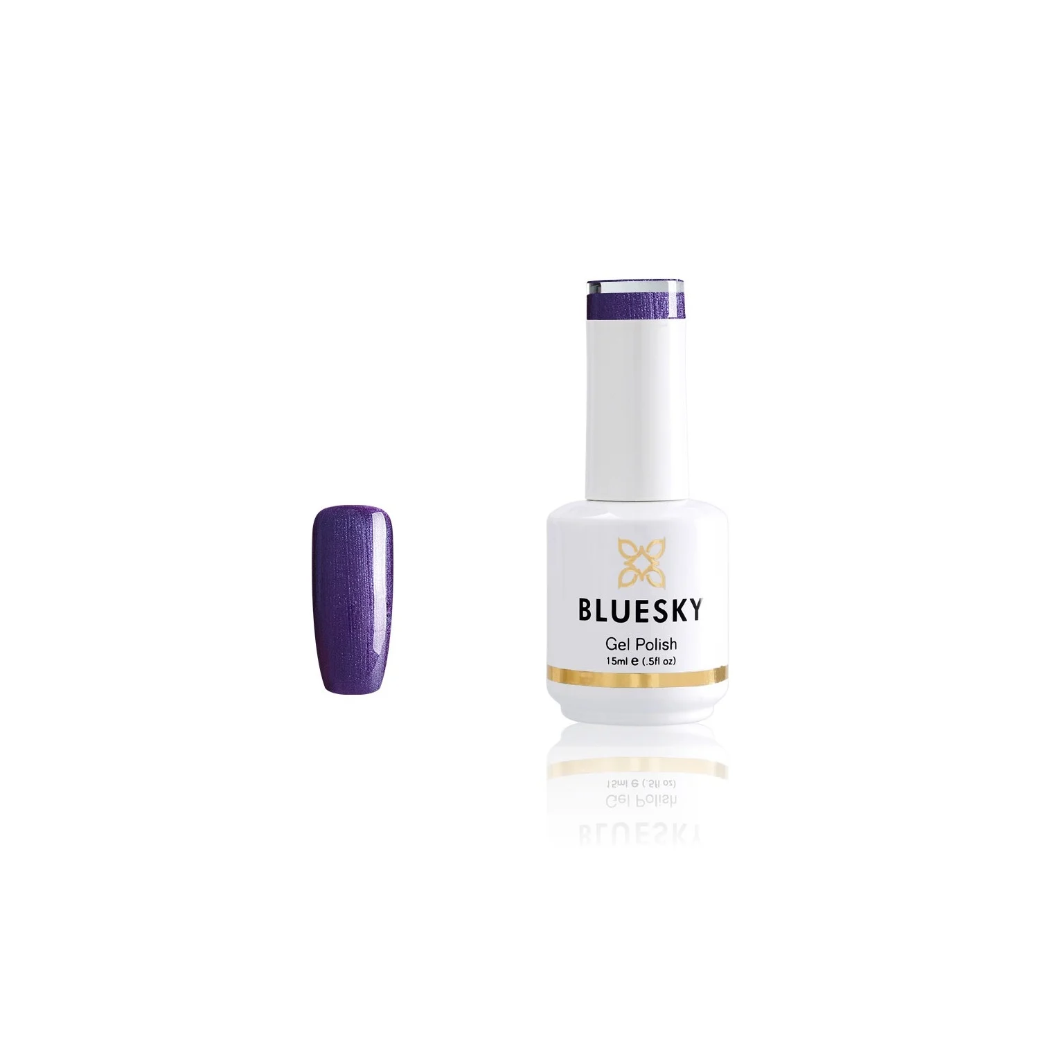 Bluesky80543 Violette Sparkle Gel Nail Polish 15ml