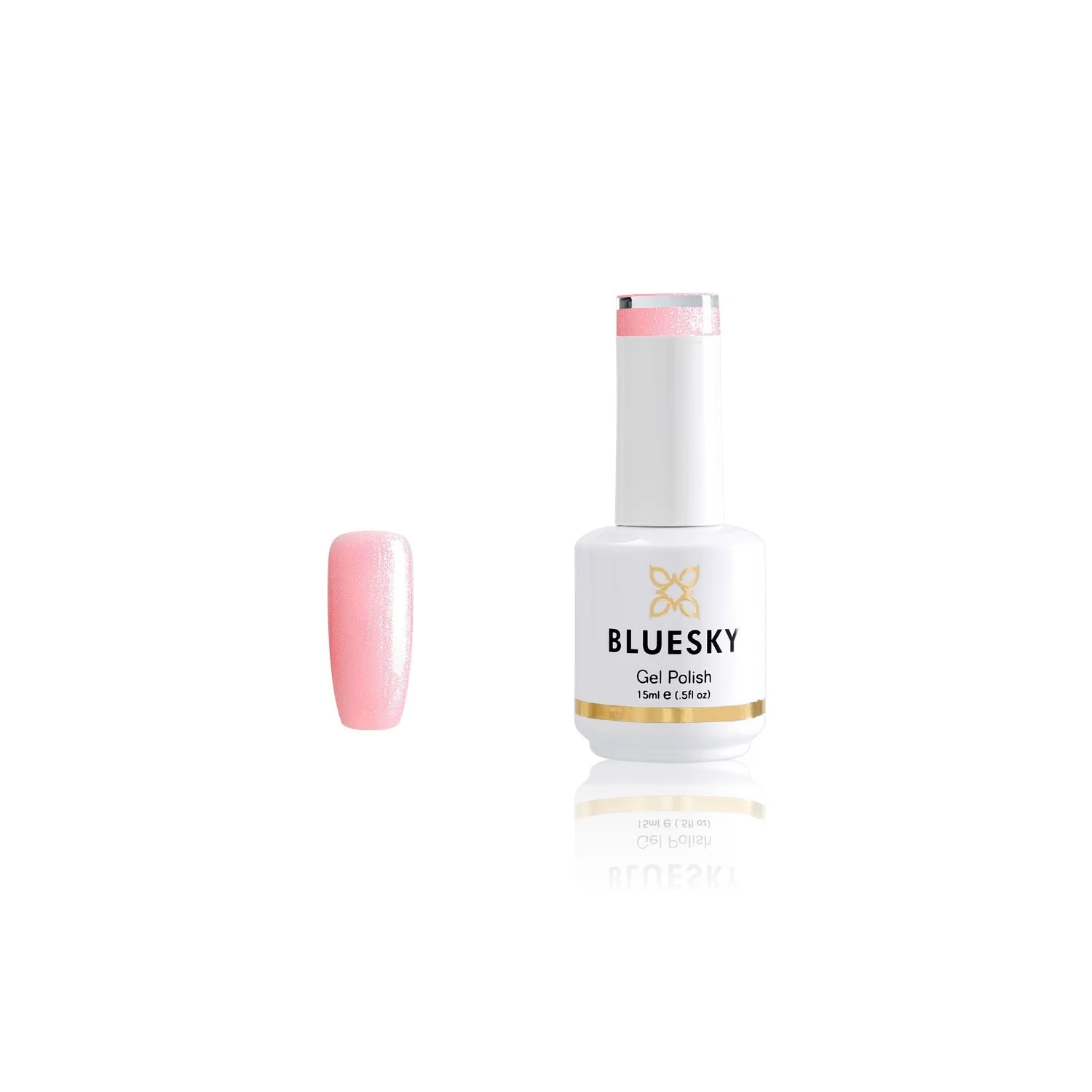 Bluesky80546 Grapefruit Sparkle Gel Nail Polish 15ml