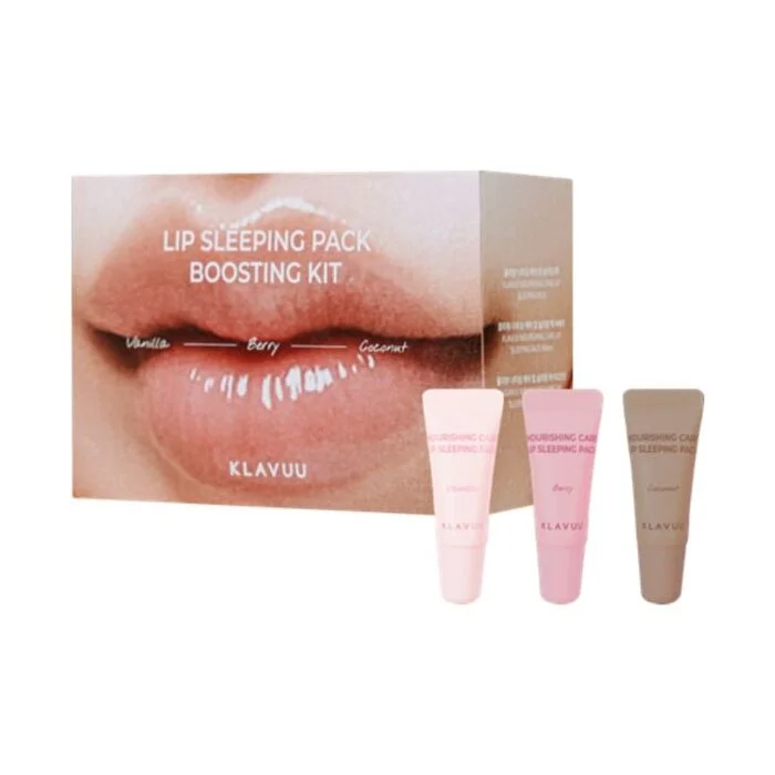 KLAVUULip Sleeping Pack Boosting Kit - 3 pcs