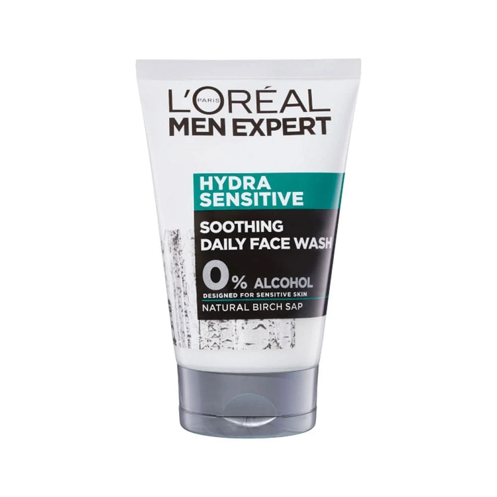Men Expert Hydra Sensitive Soothing Daily Face Wash 100ml