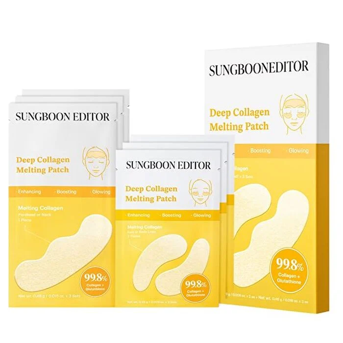 SUNGBOON EDITORDeep Collagen Melting Patch Set - 3 patches + 3 patches