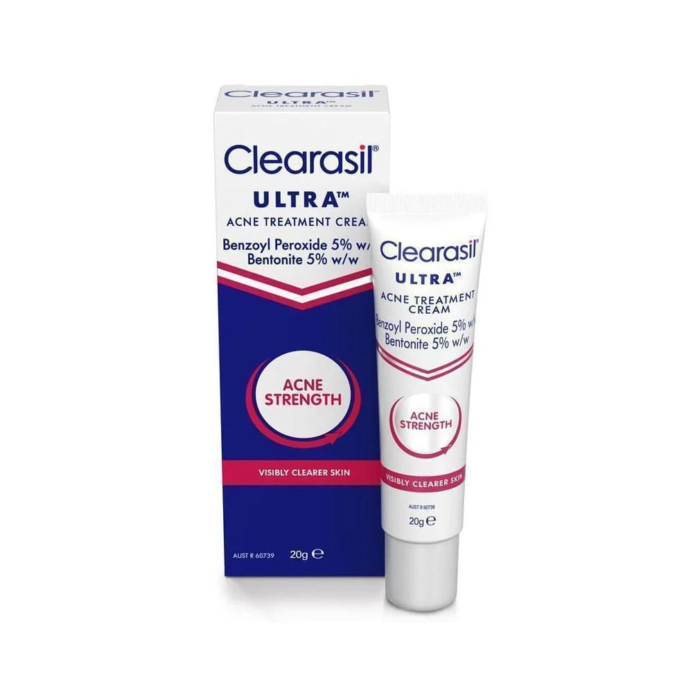 Ultra Acne Treatment Cream Visibly Clearer Skin 20g