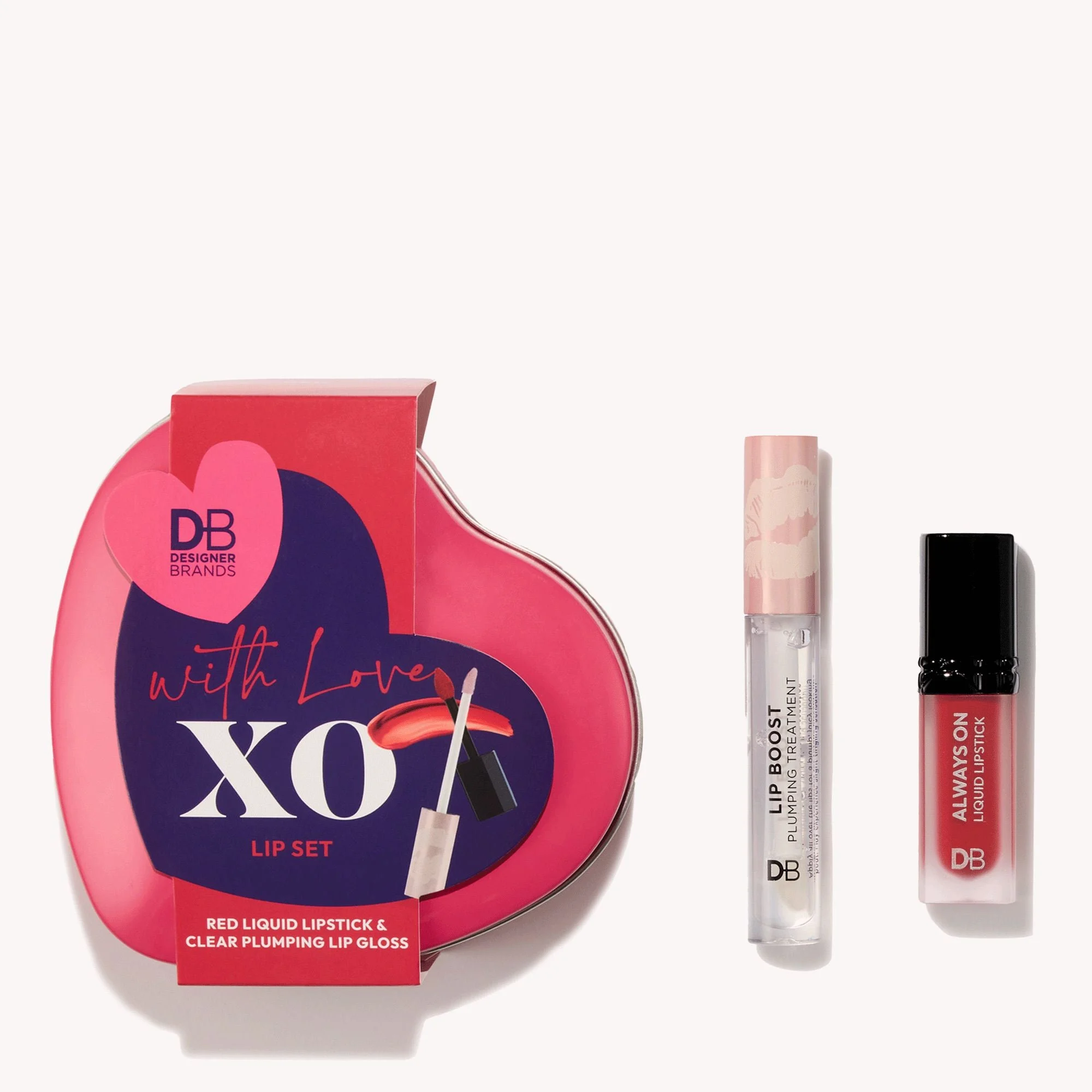 With Love XO Lip Set | DB Cosmetics